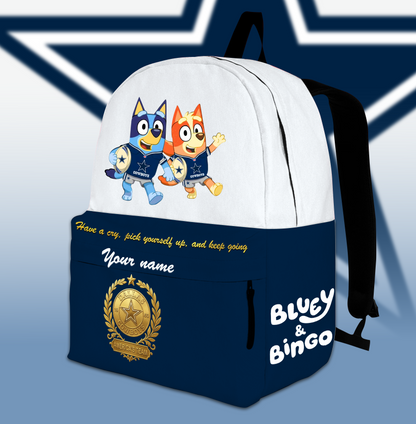 PREMIUM NFL X DC Schoolbag  Bluey & Bingo  Personalized Gifts For Son Limited Edition NDT VHM 050326