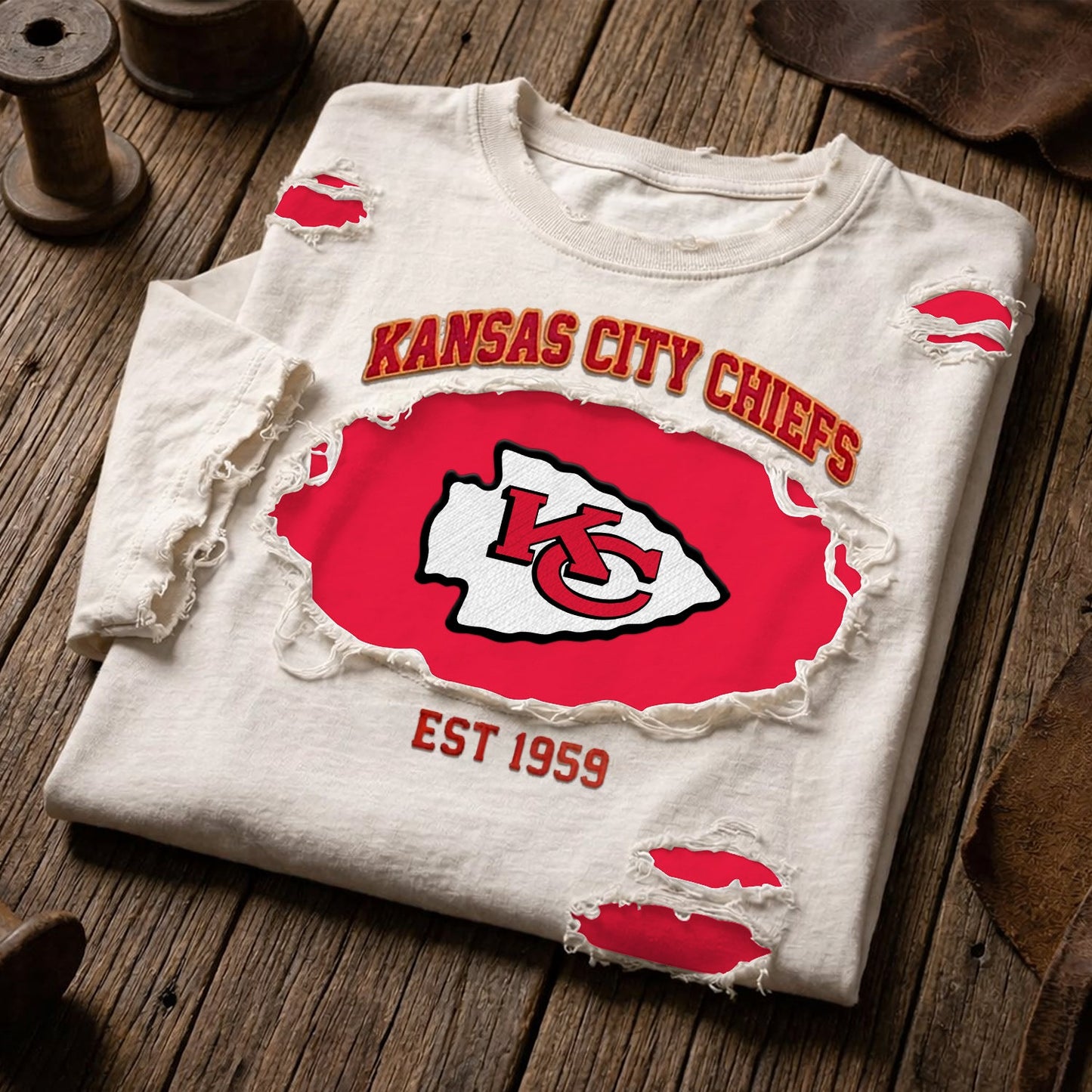 PREMIUM NFL X KCC RETRO VINTAGE SHIRT LIMITED EDITION NDT NHM 0604026