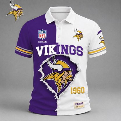 Premium NFL X MV Game Day Streetwear V-neck  Shirt NDT VHM 040626