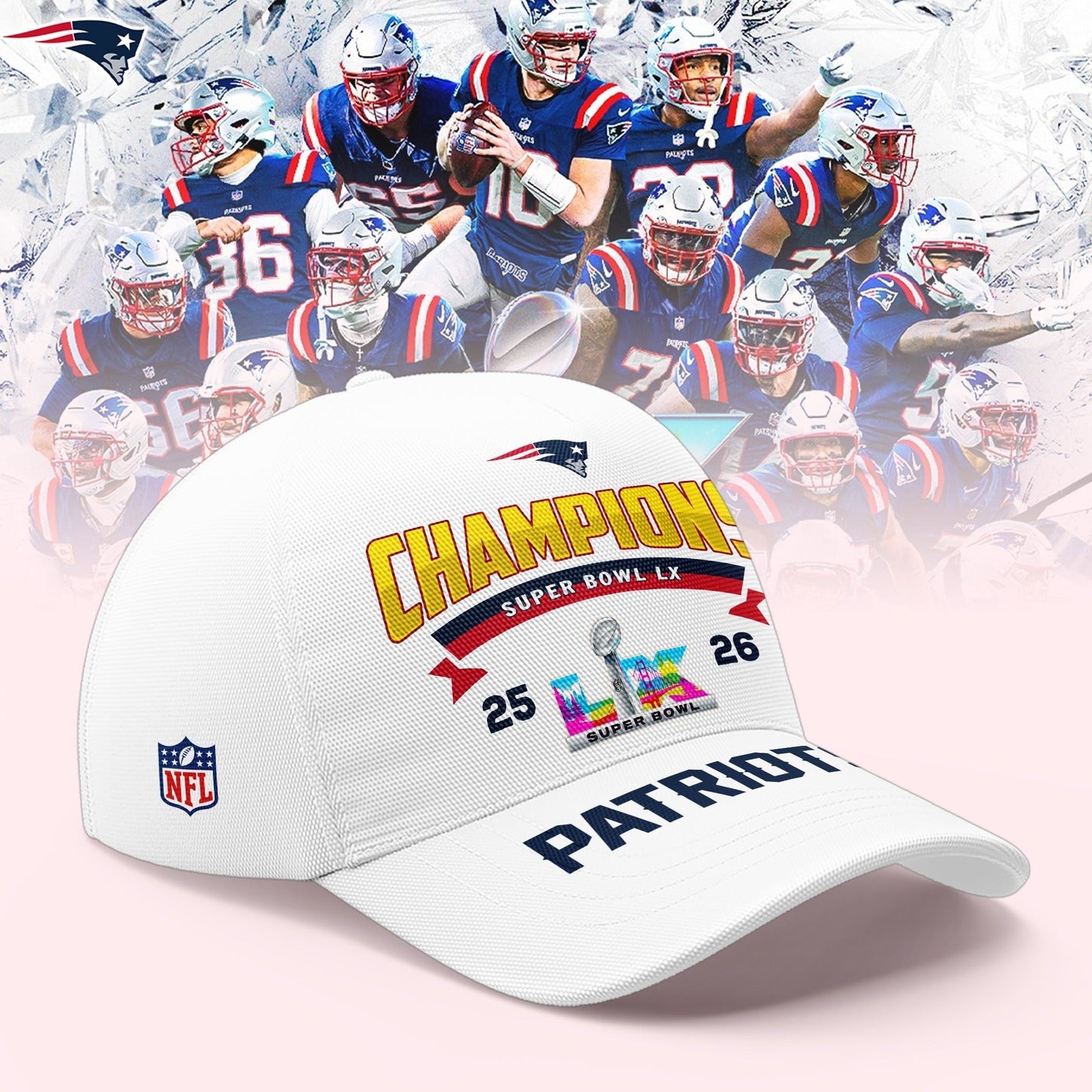 PREMIUM NFL X PAT CAP CLASSIC CHAMPION V1 NDT NHM 040226