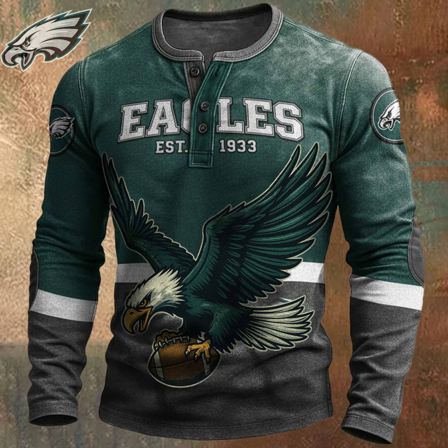 PREMIUM NFL X PHI  LONG SLEEVE SHIRT NDT TDT