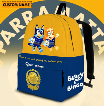 PREMIUM NRL X PE Schoolbag  Bluey & Bingo  Personalized Gifts For Son Limited Edition NDT VHM 030326