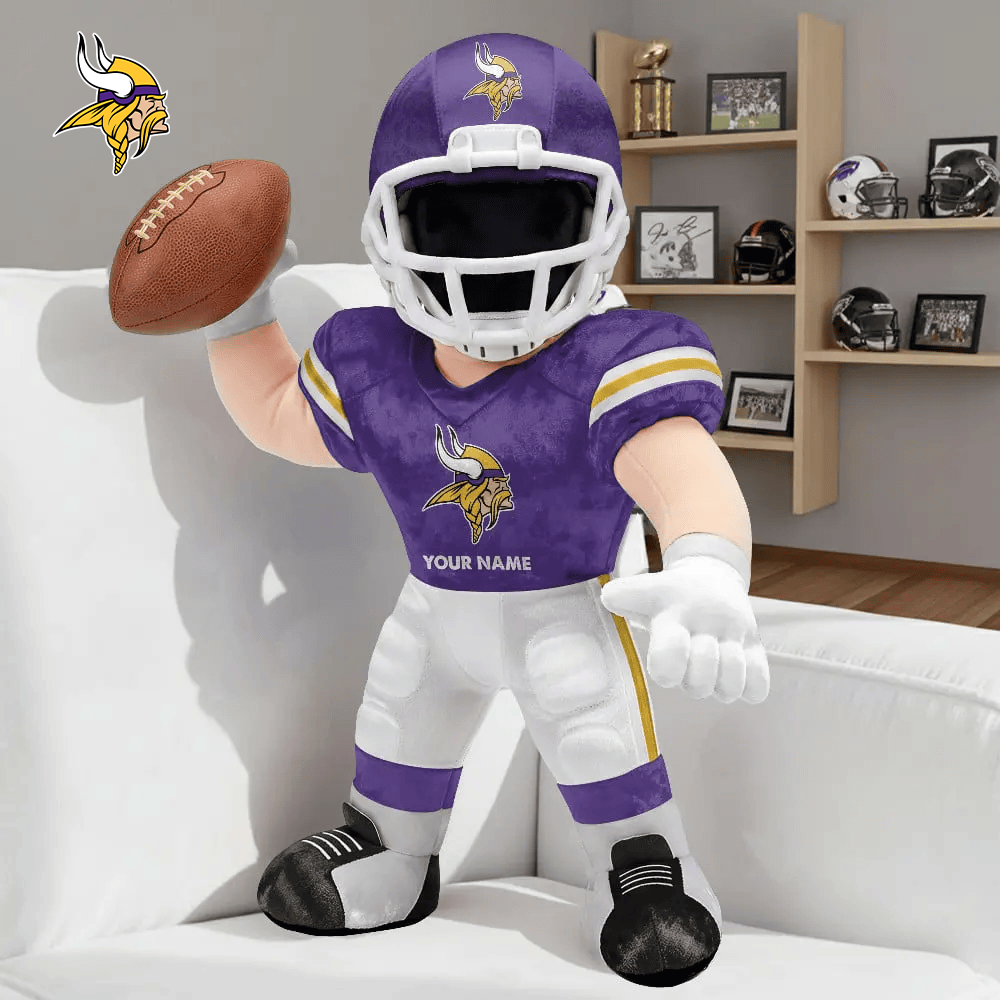 PREMUM NFL X MV Players Custom Shape Pillow Custom Name Gifts FOR FAN NDT VHM 250526