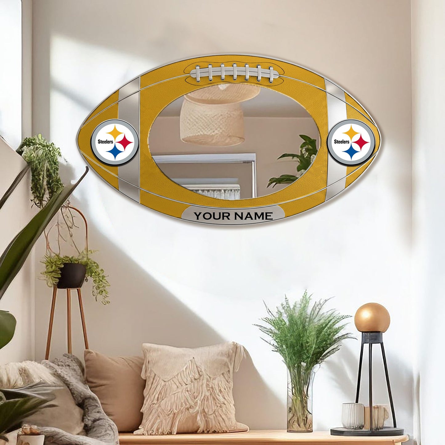 PS Custom NFL Wall Mirror Decor For Fan DDT CTND