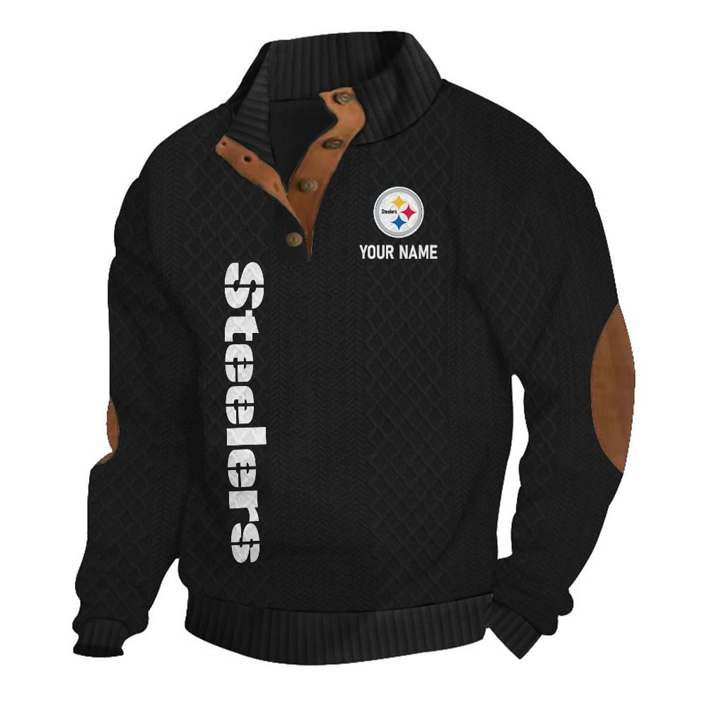 PS NFL Basic Knitted Stand Collar Sweatshirt DDT CTND
