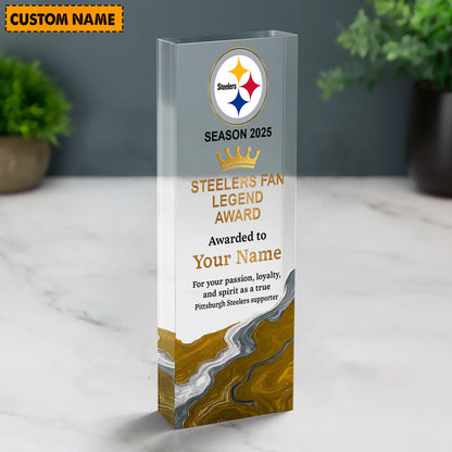 PS NFL Personalized Acrylic Award Plaque Funny Christmas Gift For Family DDT NTL