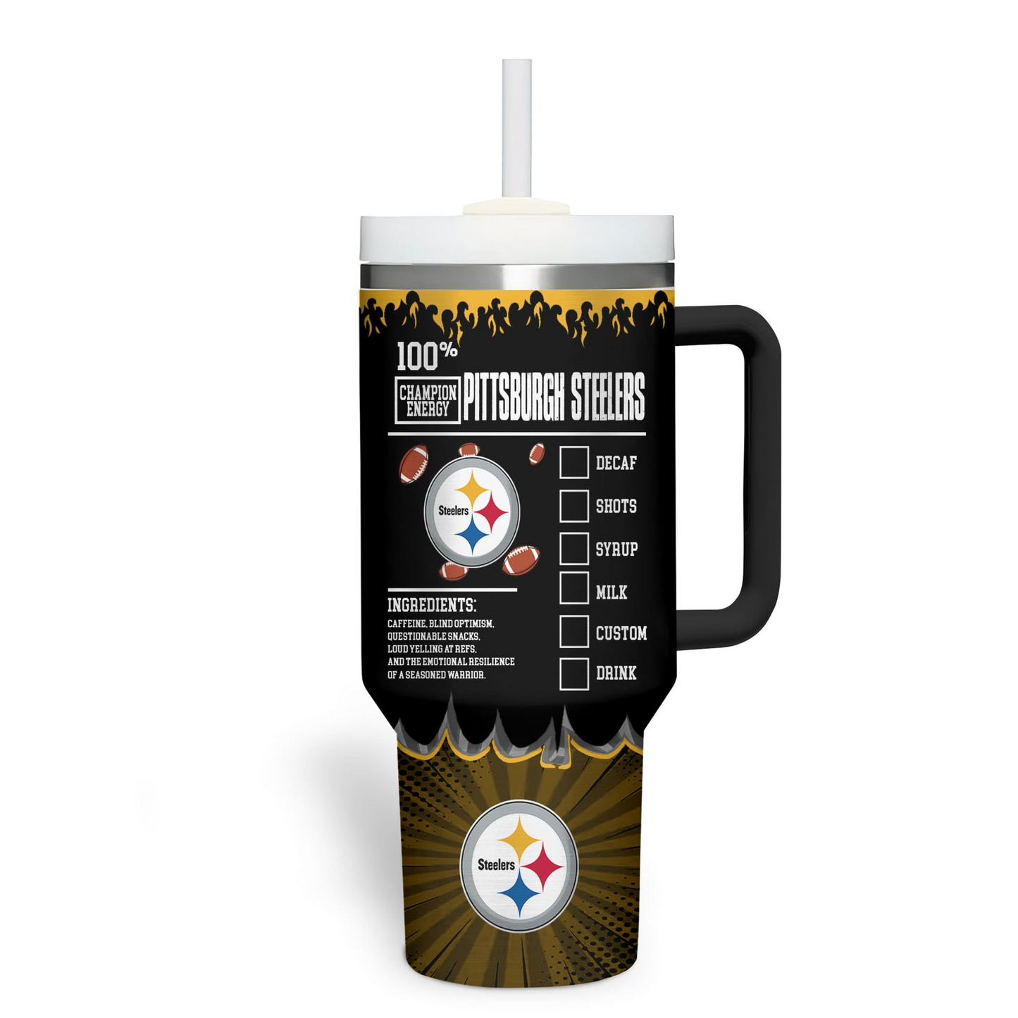 PS Premium NFL Champion Energy Tumbler 40oz DDT CTND