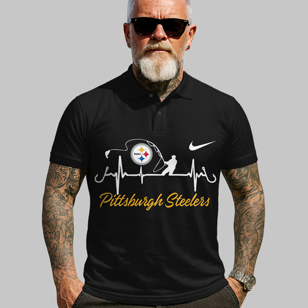 PS Premium NFL Fishing In My DNA Polo Shirt DDT CTND