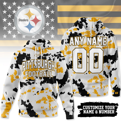 PS Premium NFL Gridiron Splash Personalized Hoodie DDT CTND