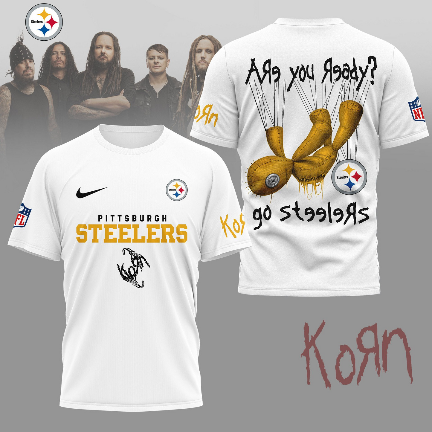 PS Premium NFL Korn Fan Shirt DDT CTND
