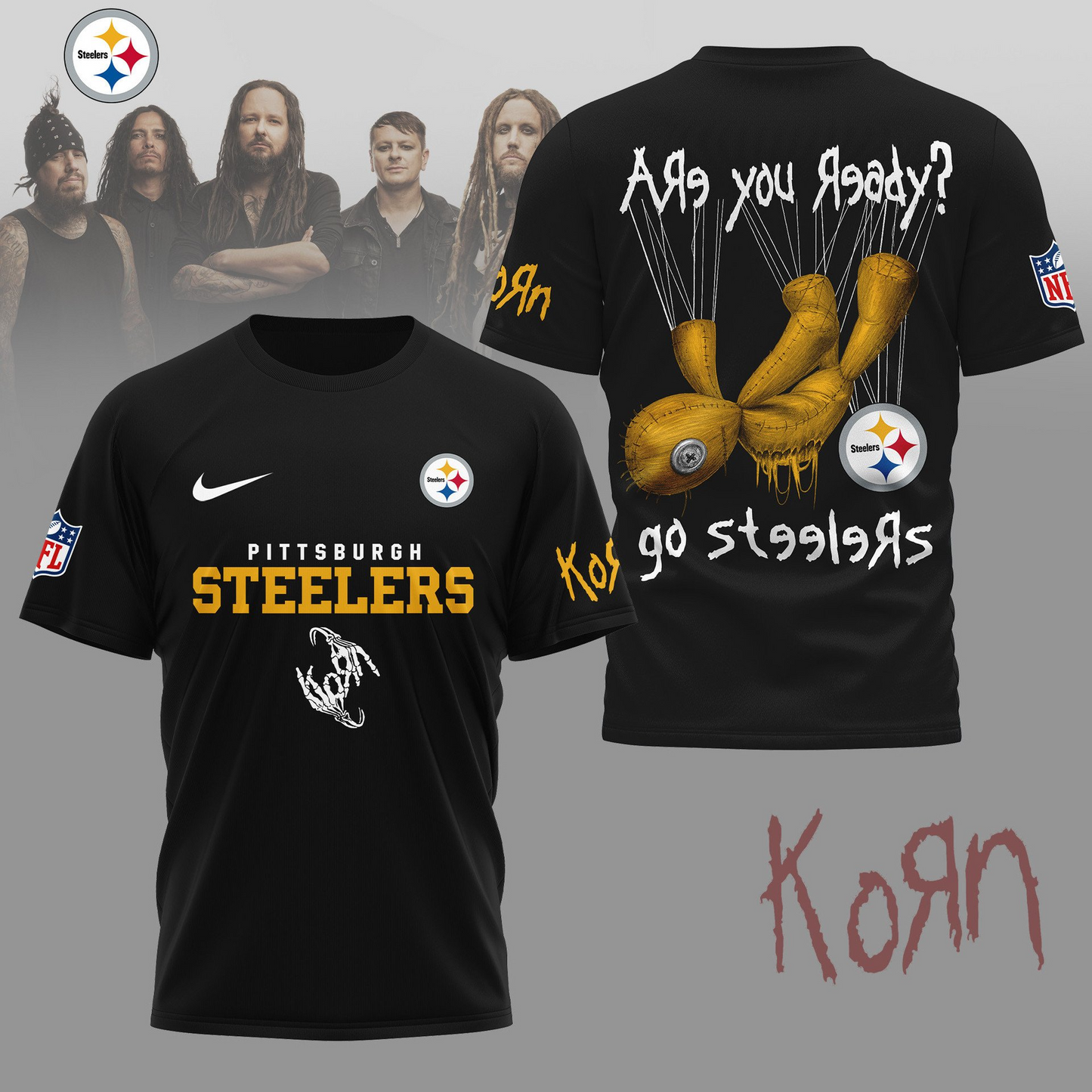 PS Premium NFL Korn Fan Shirt DDT CTND