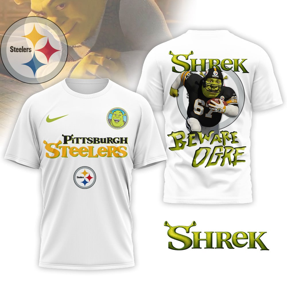 PS Premium NFL Shrek 3D Shirt DDT CTND
