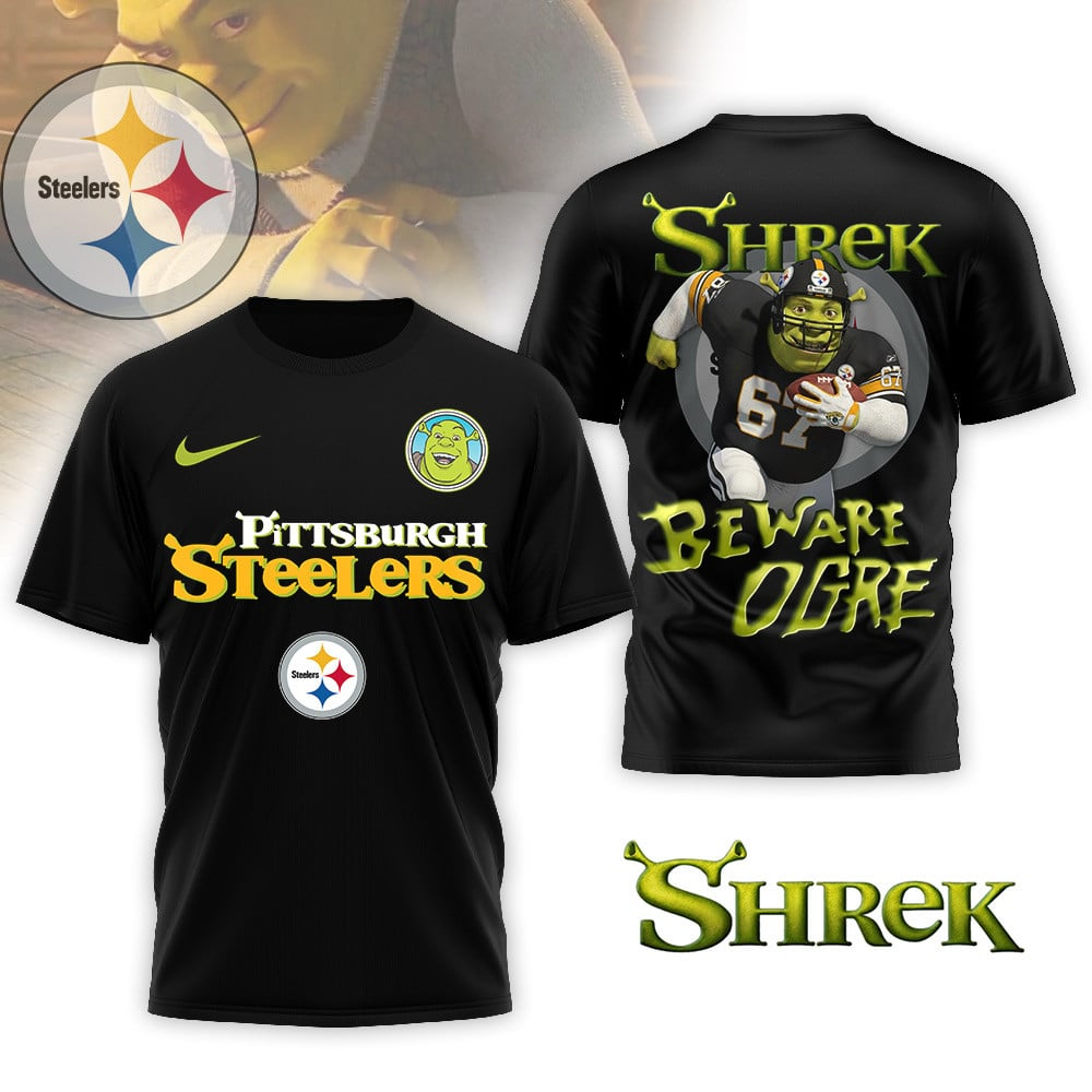 PS Premium NFL Shrek 3D Shirt DDT CTND
