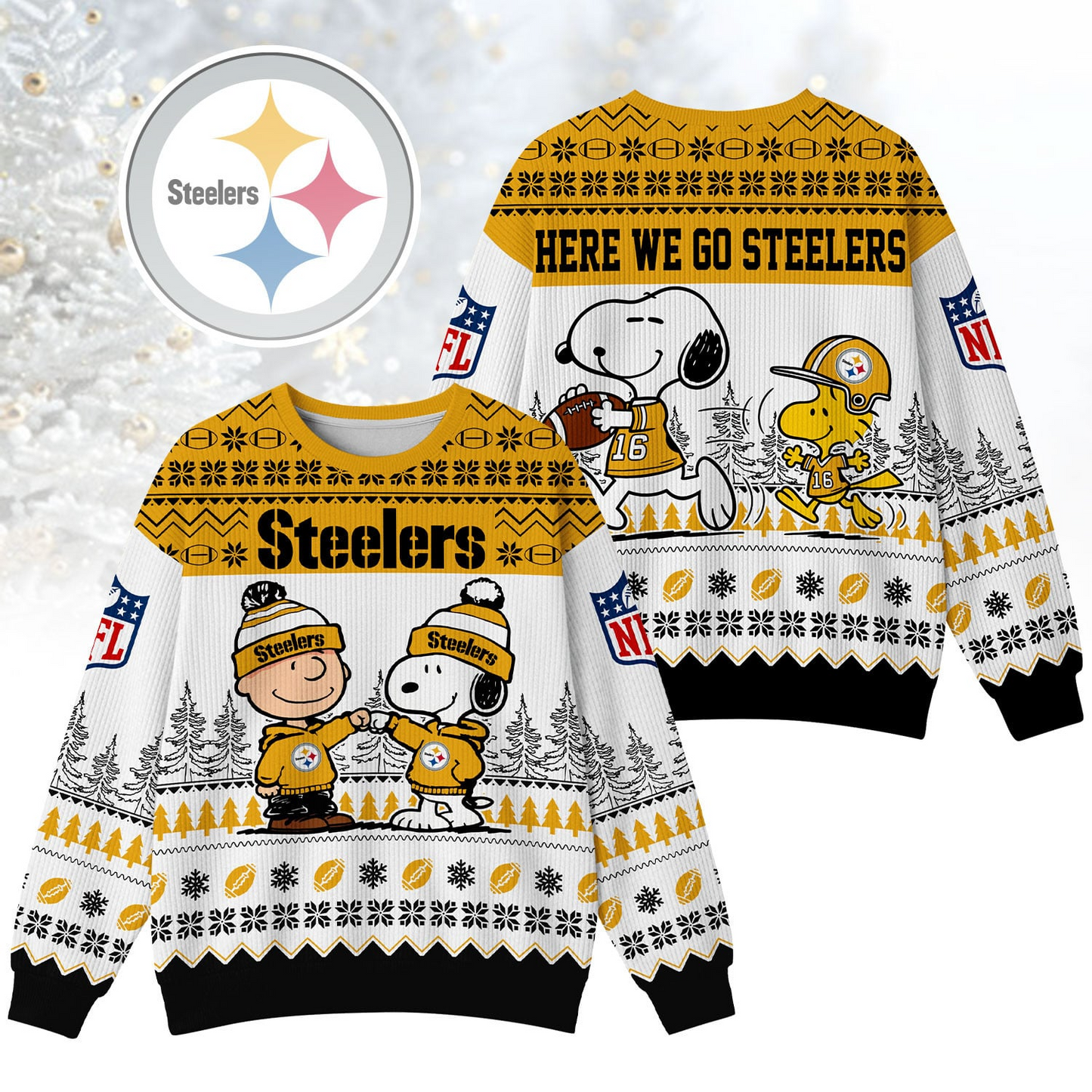 PS Premium NFL Snoopy Winter SweatShirt DDT CTND