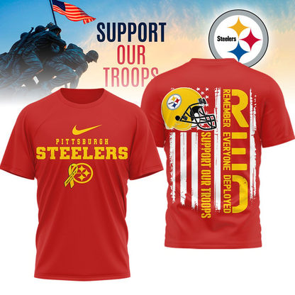 PS Premium NFL Support Our Troops T-shirt DDT 101125 HLPHUONG
