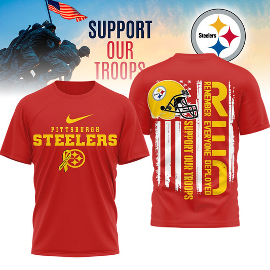 PS Premium NFL Support Our Troops T-shirt DDT 101125 HLPHUONG