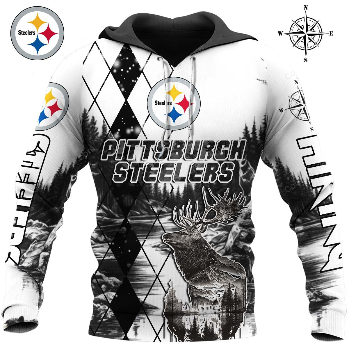 PS x NFL Hiking 3D Hoodie DDT CTND