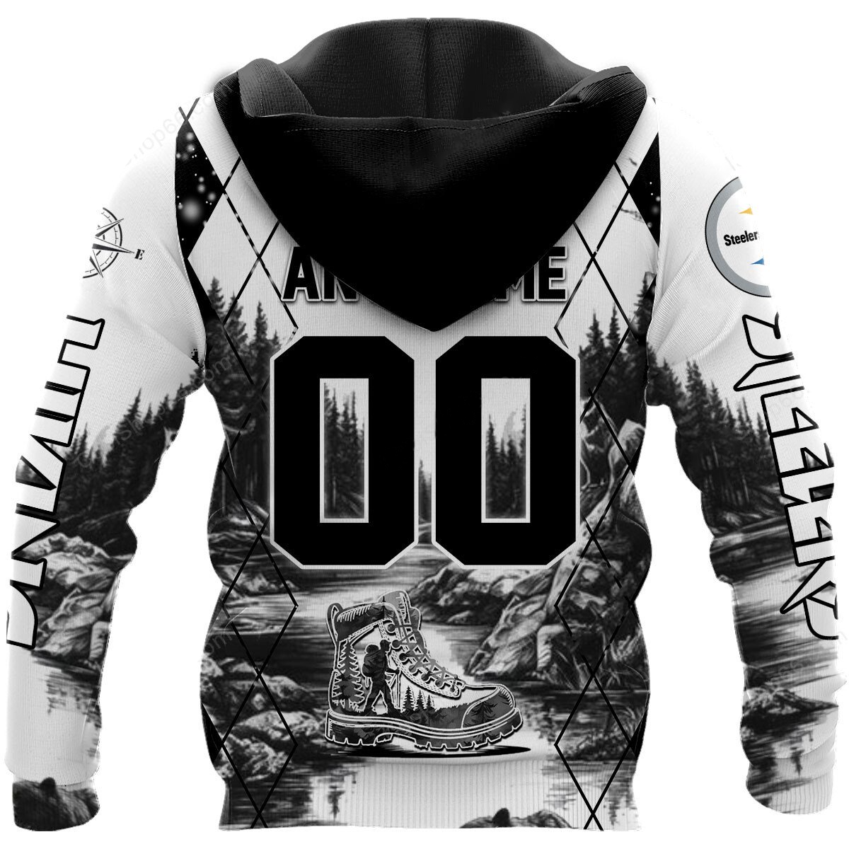 PS x NFL Hiking 3D Hoodie DDT CTND