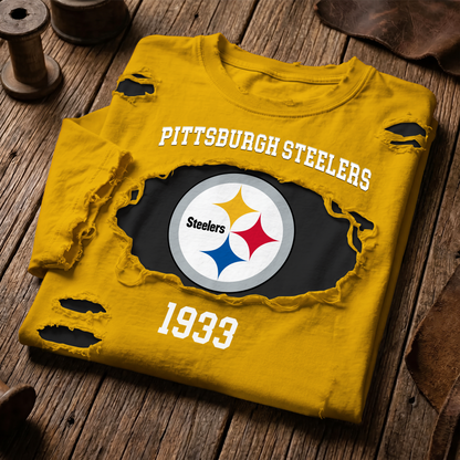 PS  x NFL LUXURY CREW-Neck T-Shirt FOR SUMMER HOLIDAY  180626