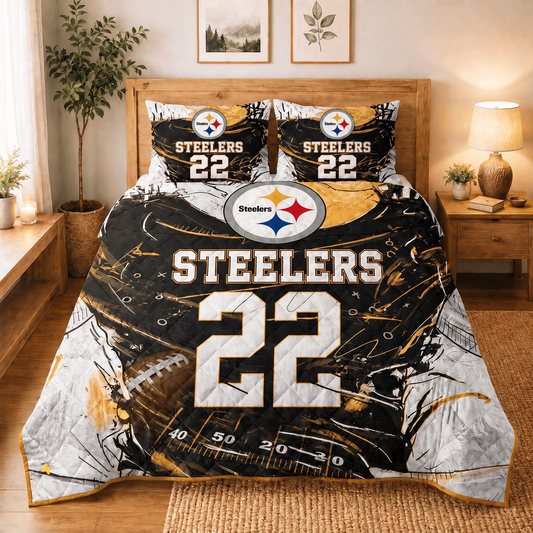 PS x NFL Premium Bedding Sets Personalized Gift For Fan
