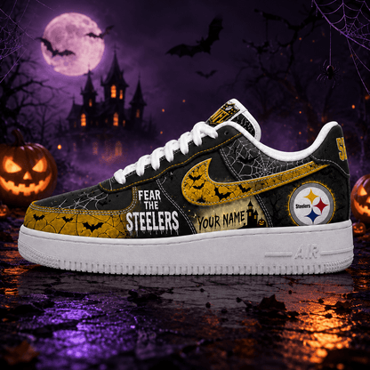 PS x Premium NFL Fear The Team Halloween AF1 Sneakers