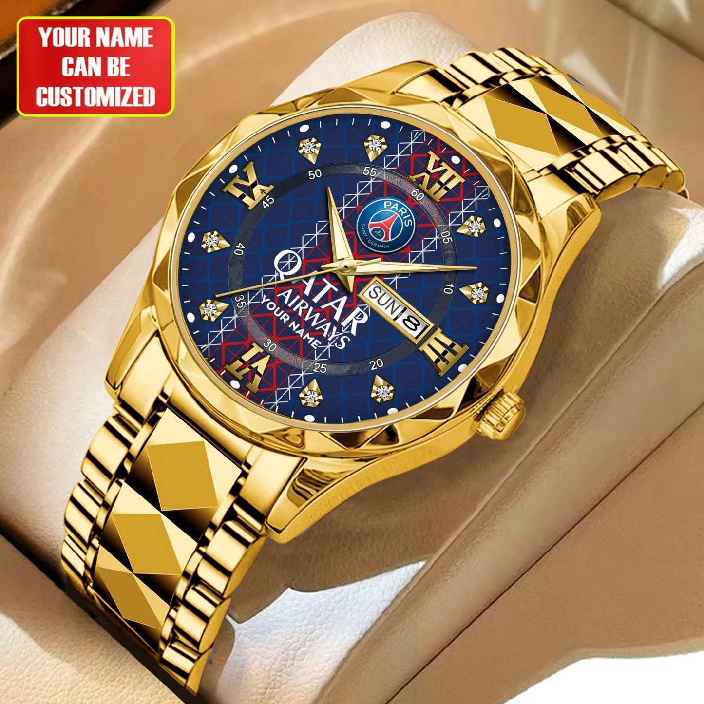 PSG 2026 Alloy Luxury Quartz Watch DATND TANTD 030626