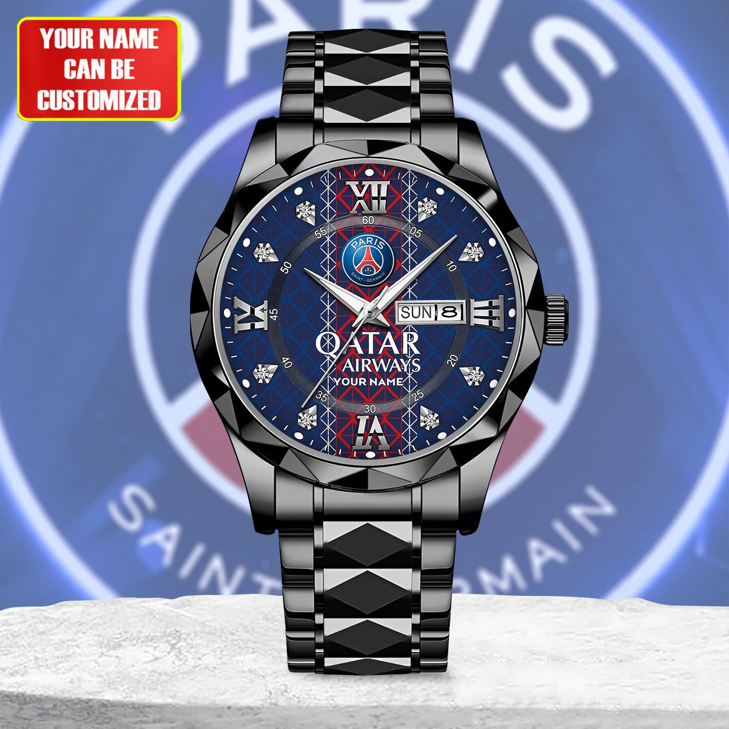 PSG 2026 Alloy Luxury Quartz Watch DATND TANTD 030626
