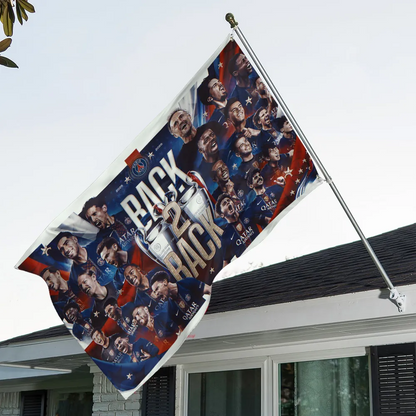 PSG 2526 Champions League Champions 3D Double-side House Flag V2 0106 DatND DVT