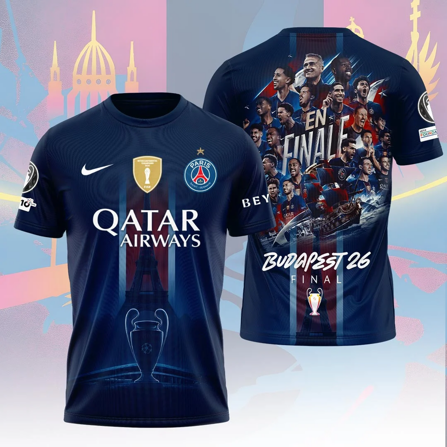 PSG Champions League Final 2026 3D Shirt V8 1405 DatND DVT