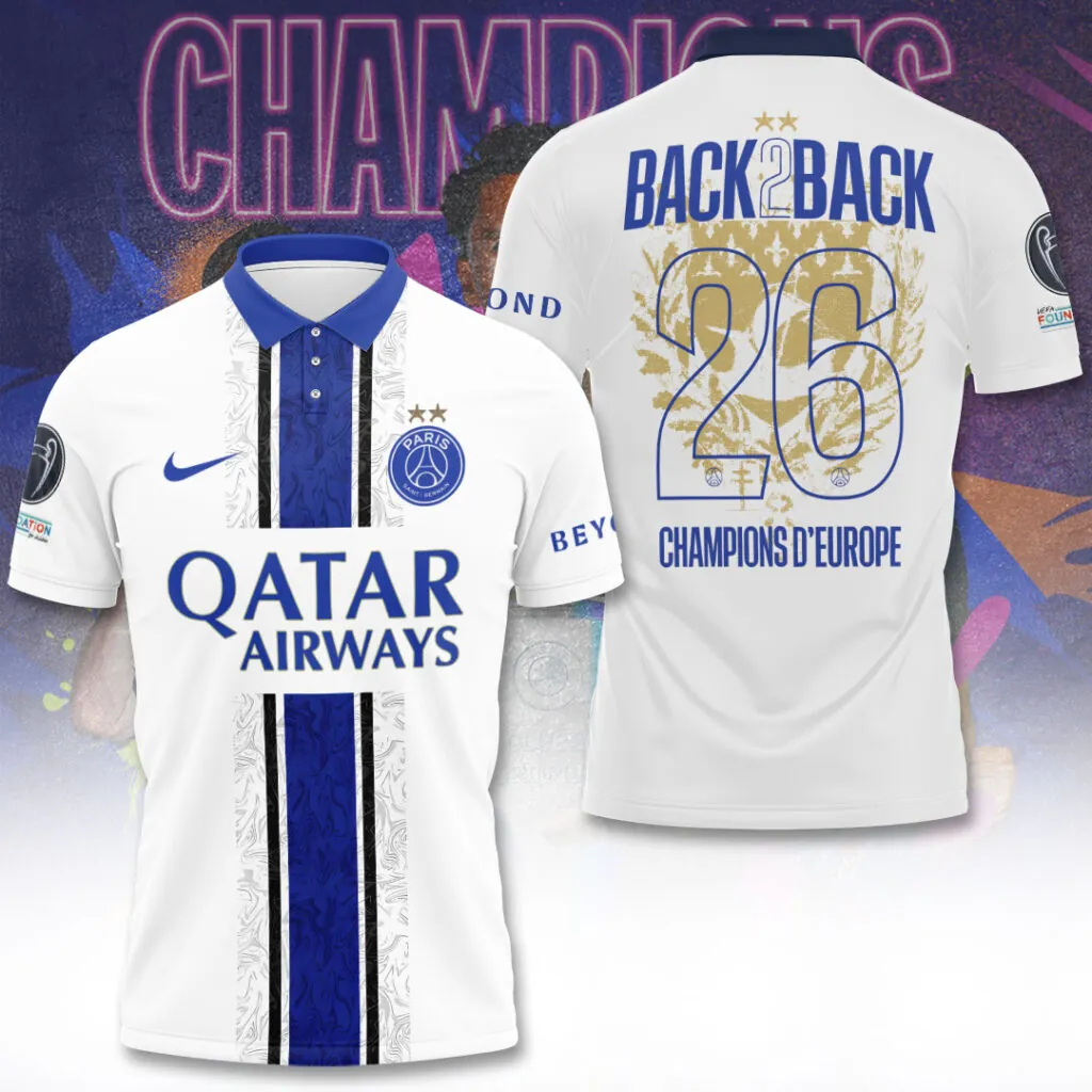 PSG Champions of Europe 2526 3D Shirt V22 0106 DatND DVT