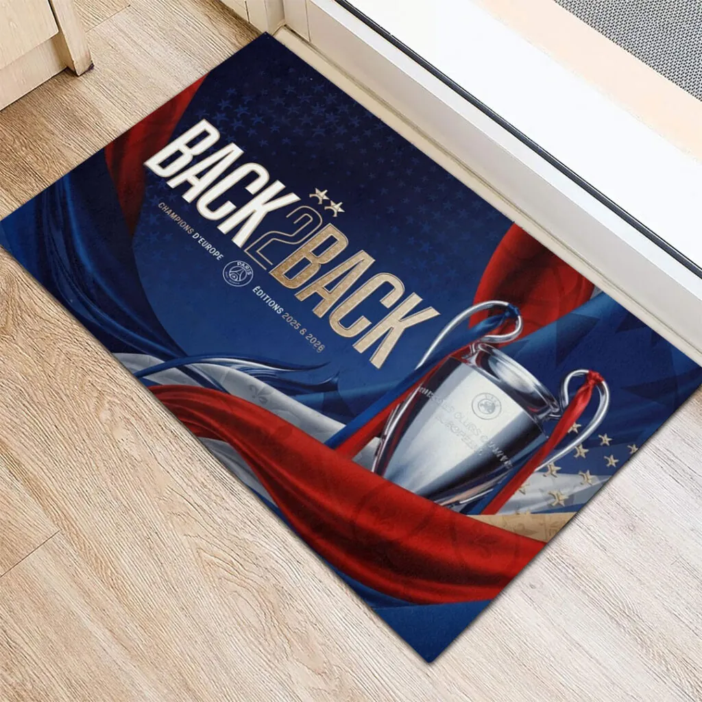 PSG Champions of Europe 2526 Custom Doormat V2 0206 DatND DVT