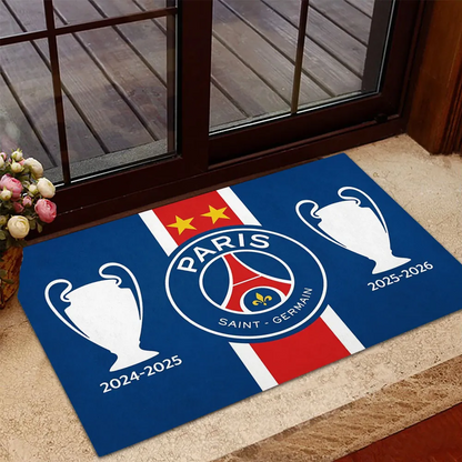 PSG Champions of Europe 2526 Custom Doormat V3 0206 DatND DVT