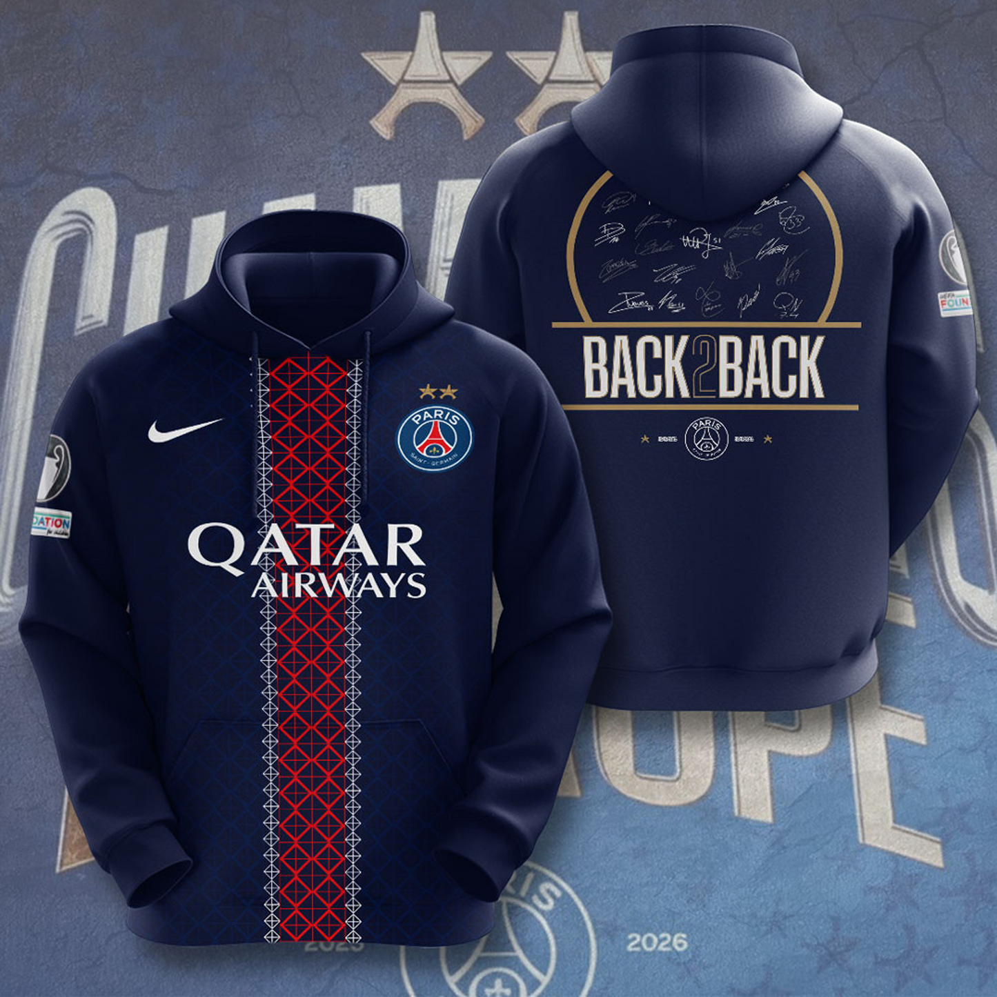 PSG x 2026 Champions League 3D Aparael V14 DATND TANTD 010626 1