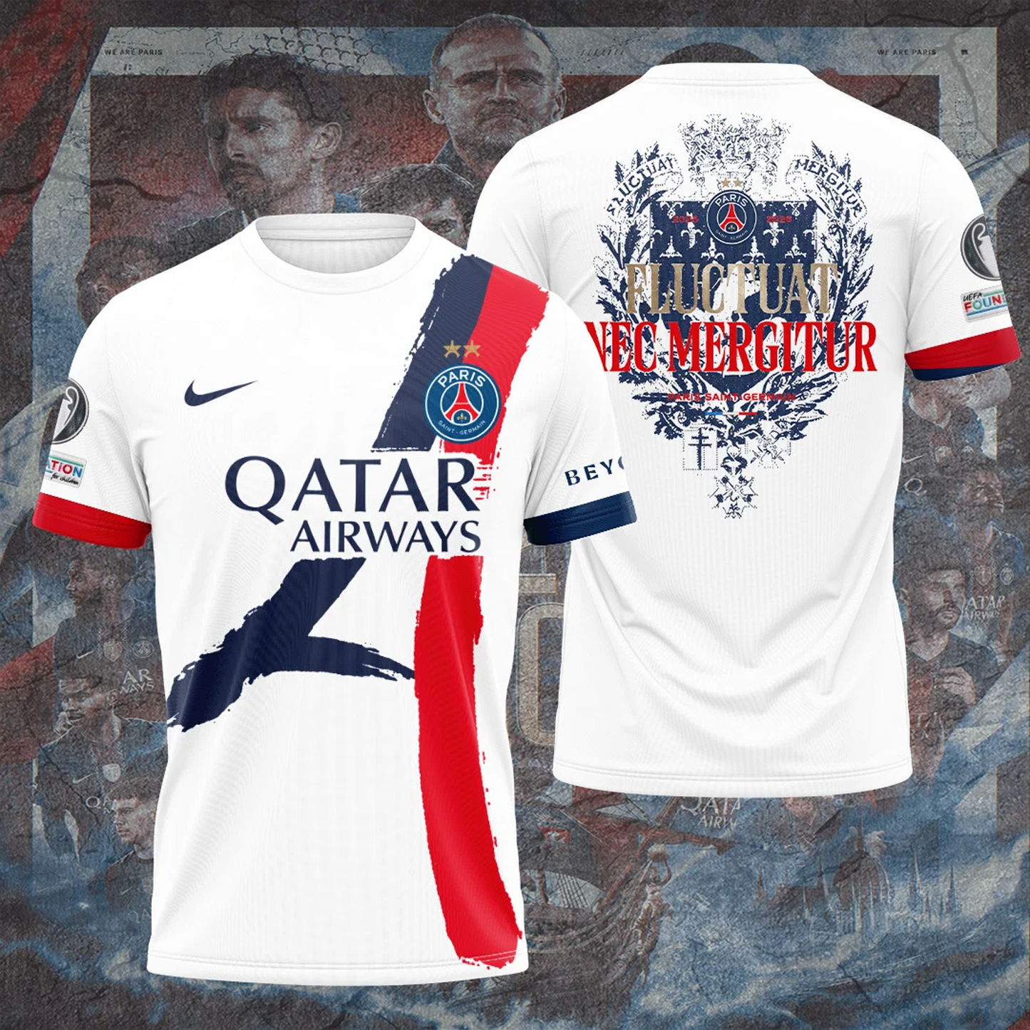 PSG x 2026 Champions League 3D Aparael V7 DATND TANTD 010626