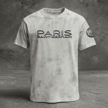 PSG x UEFA Embossed Tshirt DATND TANTD 2310