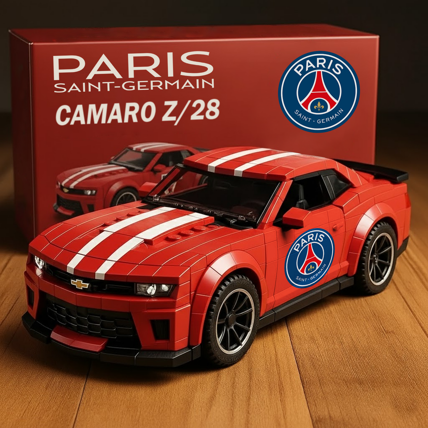 PSG x UEFA Football Team Camaro Z28 DATND TANTD