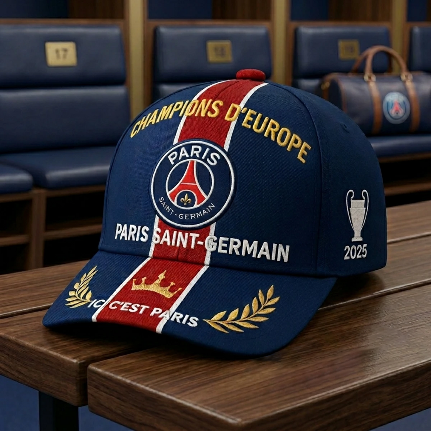 PSG 2526 Champions League Champions PREMIUM Cap V1 0206 DatND DVT