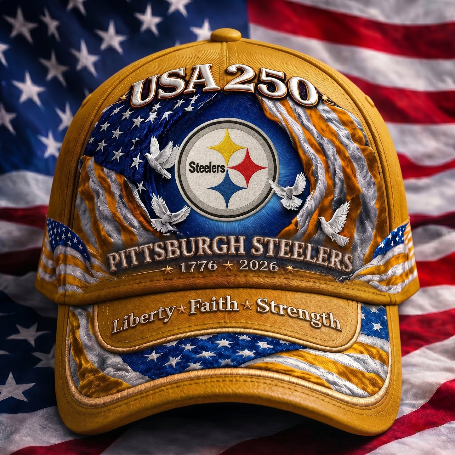 Premium NFL x PS 250 Years  Anniversary Of Freedom  Cap 220626