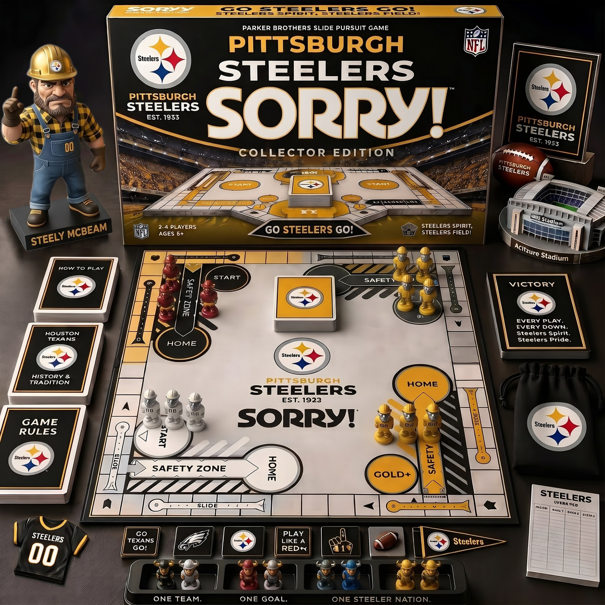 PS_Premium NFL Football Fan Sorry! Collector Board Game