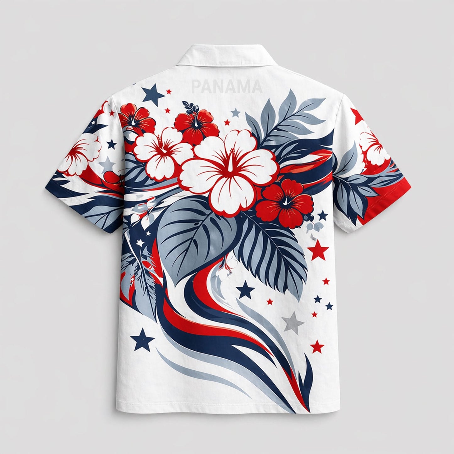 Panama World Cup 2026 Floral Hawaiian Shirt PVT02 DATND LBN 90526