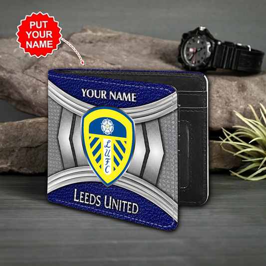 Personalized LU x EPL Custom name Leather Wallet DATND TANTD