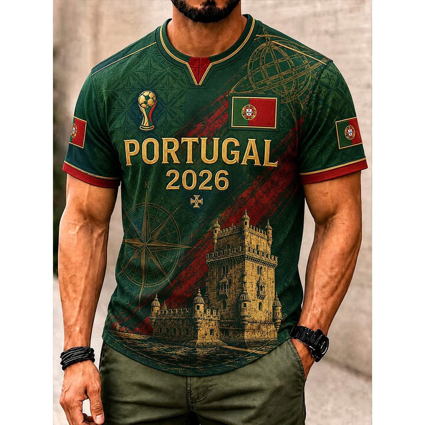 Portugal Football 3D Aparael V4 DATND TANTD 040626