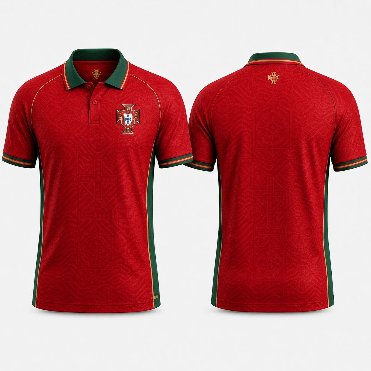 Portugal Premium WC26 Polo Shirt 0805 V DatND DVT