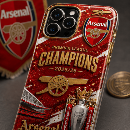 Premium ARS x Premier League Champions 25 26 Phone Case DATND TANTD 260526