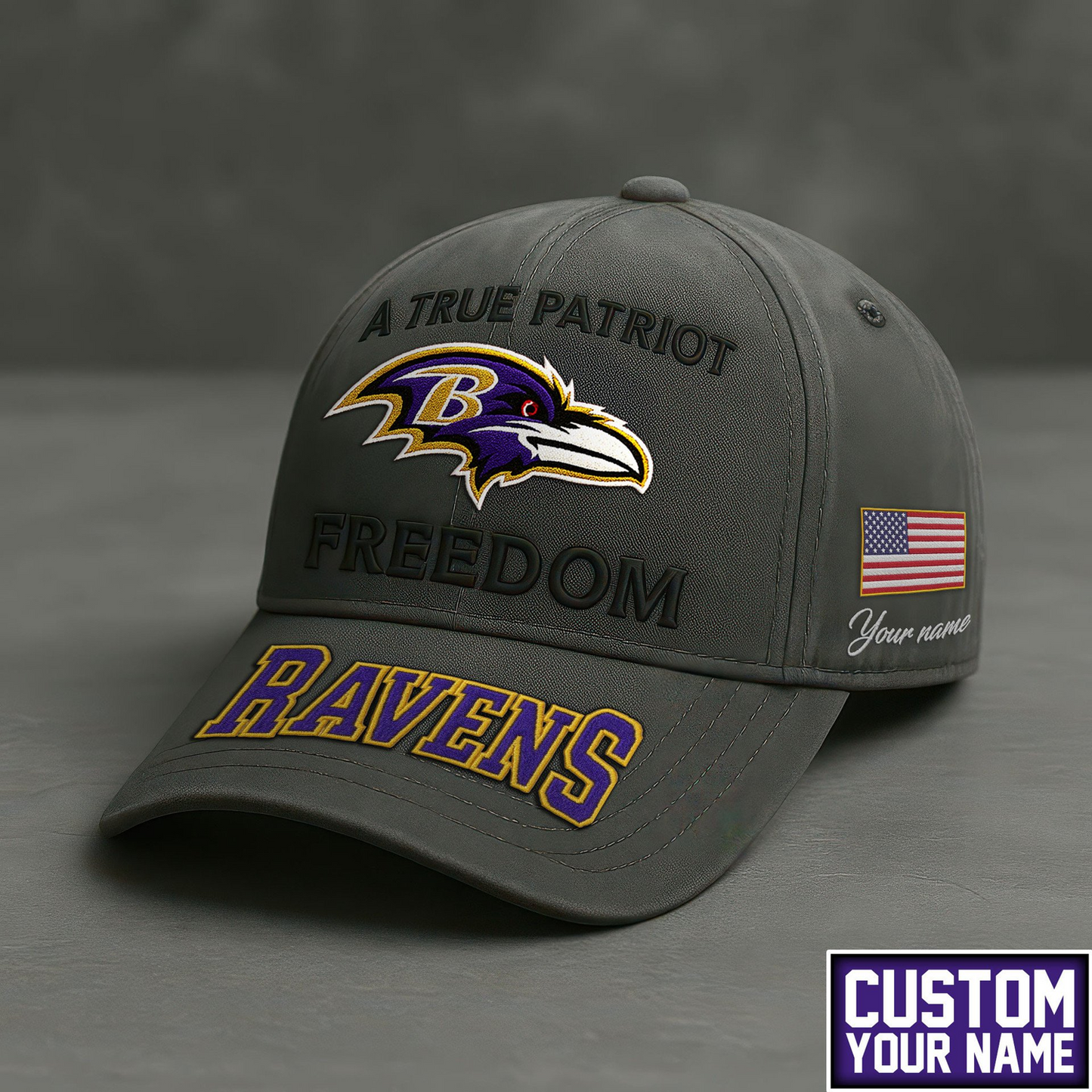 Premium BAL x NFL A True Patriot Cap TD NDT TDT