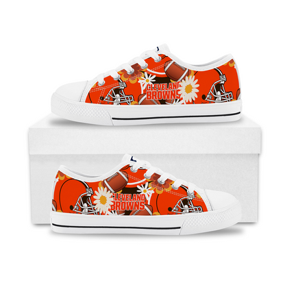 Premium CLE x NFL Canvas Sneaker DATND TANTD