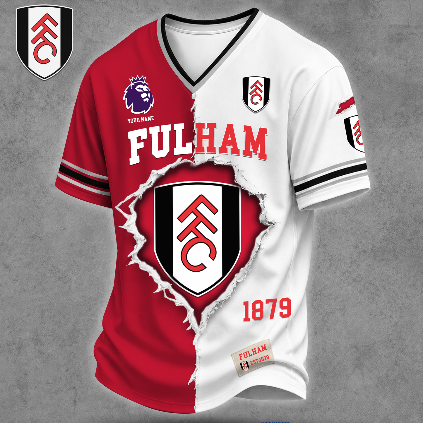 PREMIUM EPL X FUL LUXURY V-Neck T SHIRT NDT VHM 160626