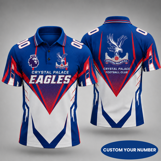 Premium EPL x CP Gridiron Performance Polo Shirt for True Fans