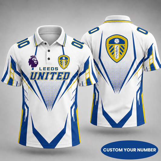 Premium EPL x LU Gridiron Performance Polo Shirt for True Fans