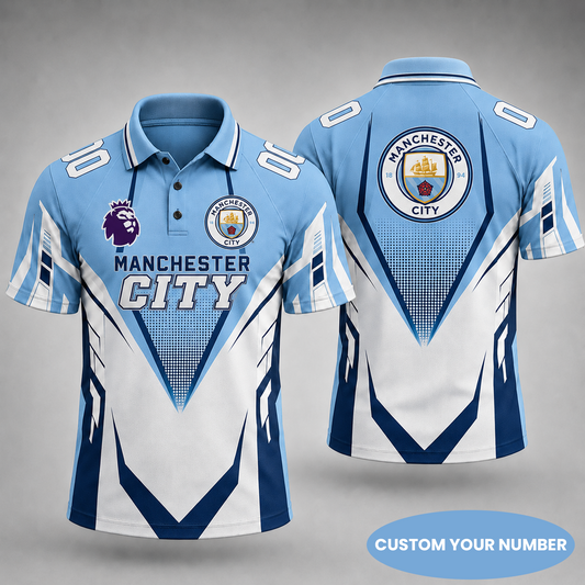 Premium EPL x MC Gridiron Performance Polo Shirt for True Fans